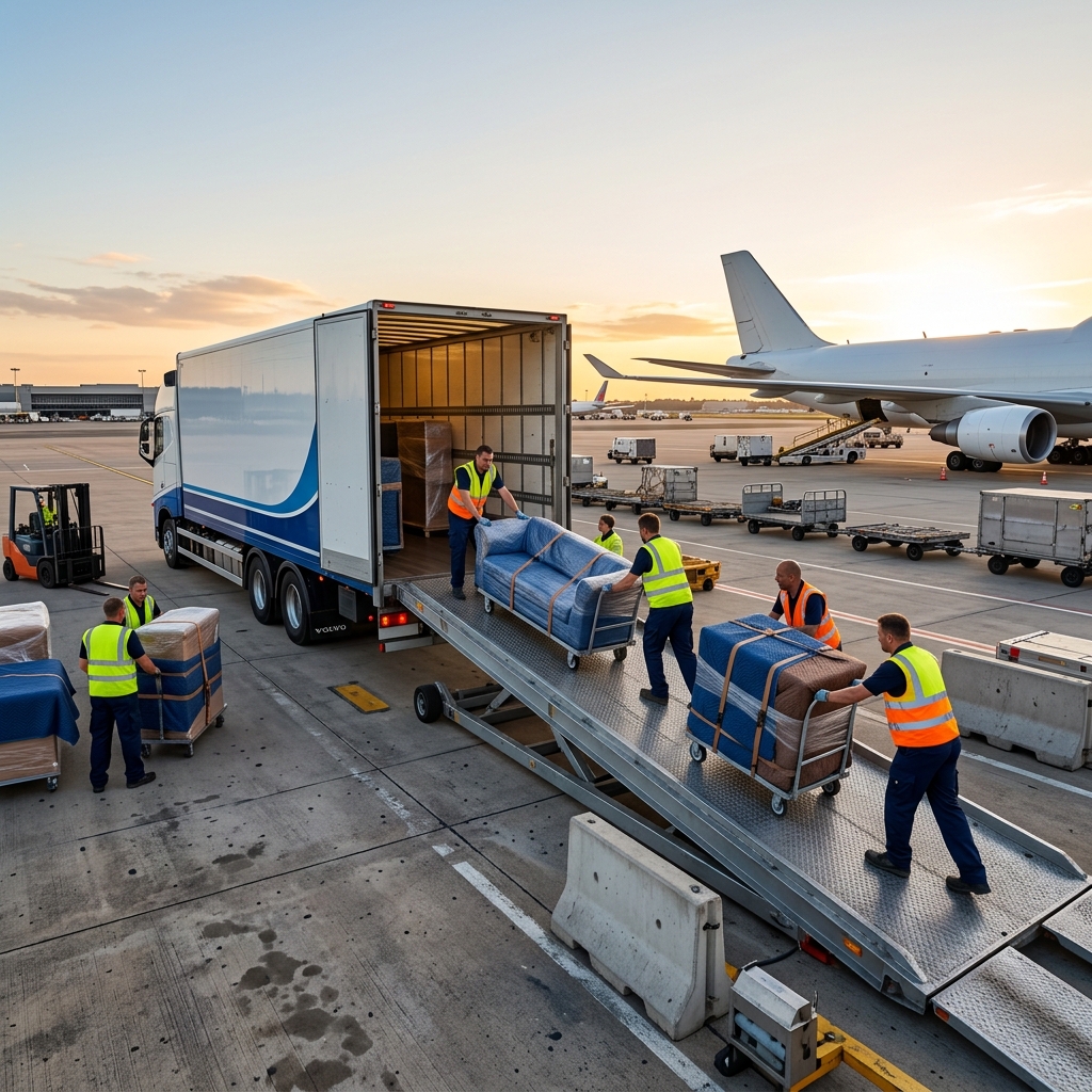 Déménagement international Brignon & Fils — transport sécurisé Europe et outre-mer