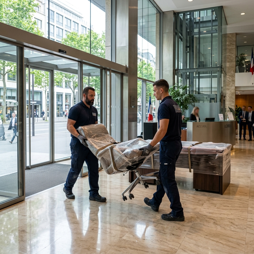 Déménagement professionnel Brignon & Fils — transfert de bureaux et locaux commerciaux